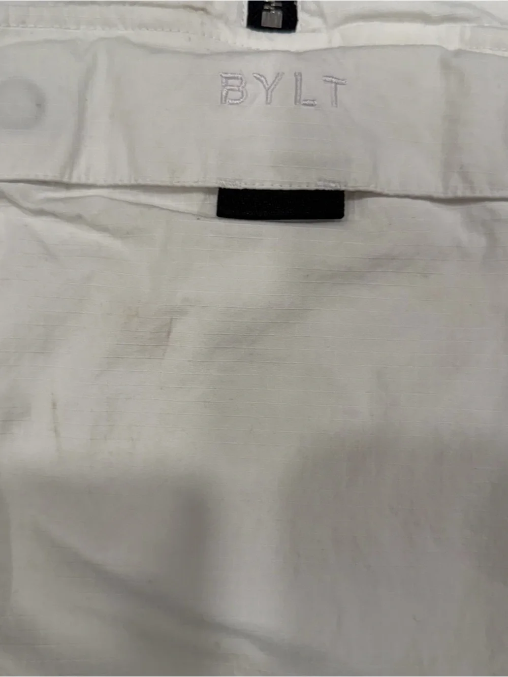 Bylt Basics Men’s White Division Anorak Pullover Large